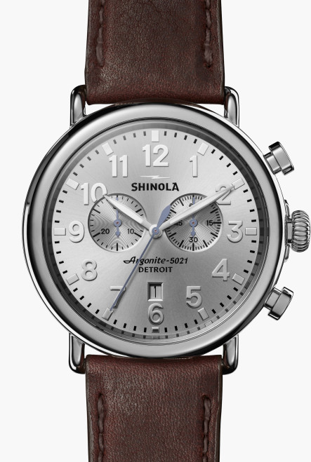 The Runwell Chrono 47mm - Silver dial 