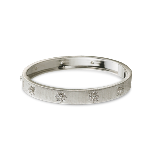 MACRI CLASSICA WHITE GOLD SET BRACELET WITH DIAMONDS
