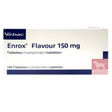 Enrox Flavour 150 mg Enrofloxacin für Hunde (100 Tabletten)
