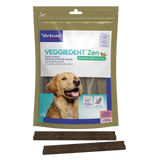 VeggieDent Zen L-Theanin Kaustreifen L für Hunde >30kg (Beutel mit 15 Stk.)