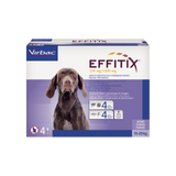Effitix 134 mg/1200 mg Fipronil/Permethrin M für Hunde 10-20 kg (4 Pipetten) MHd 31.07.2027