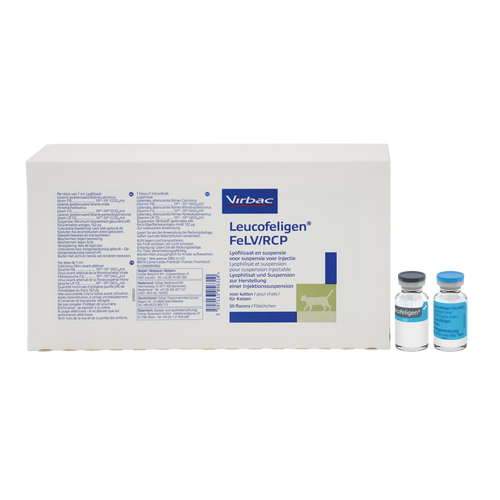 Leucofeligen FeLV/RCP (50 Impfdosen)