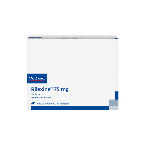 Rilexine 75 mg Cefalexin für Hunde und Katzen (140 Tabletten)