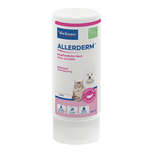 Allerderm Shampoo für Empfindliche Haut für Hunde und Katzen (250 ml)