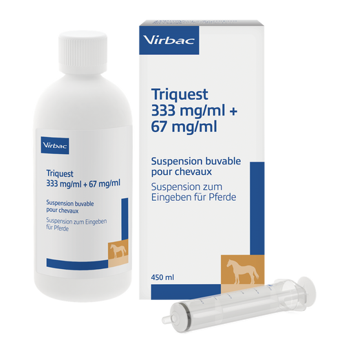 Triquest 333 mg/ml + 67 mg/ml Suspension für Pferde (450 ml)