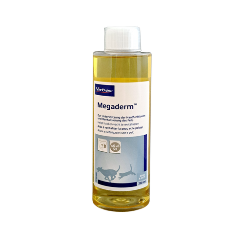 Megaderm Diät-Ergänzungsfuttermittel für Hunde und Katzen (250 ml) MHD 31.08.227