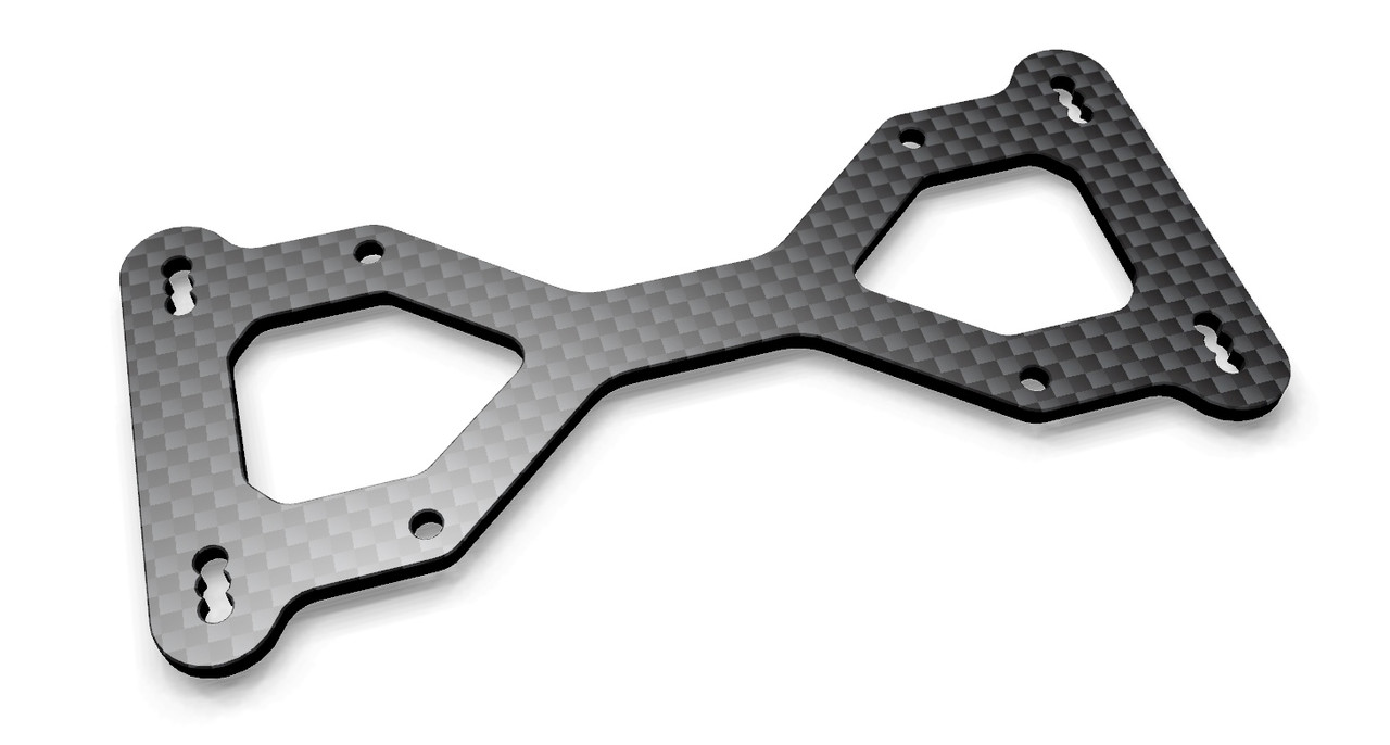 Xfs Rear Plate 235mm Conversion for XRAY X10 Front Plate - Bezerk RC