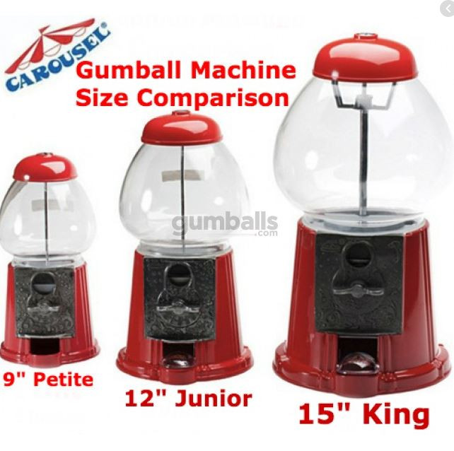 New Center Rod for King Carousel Old Fashioned Gumball Machine AKA