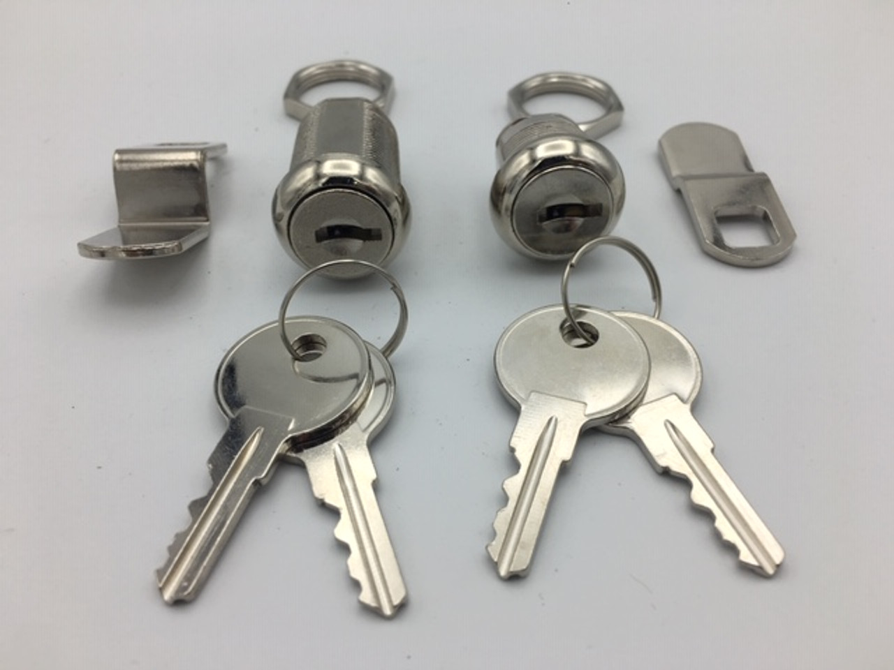 Triple Shop Lock and Key Replacement Set 