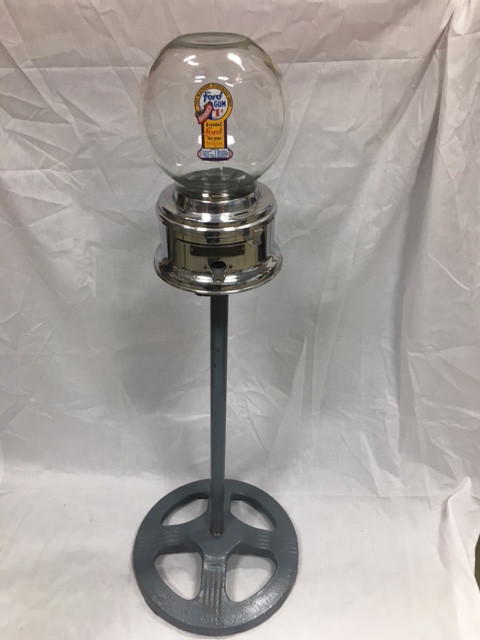 RARE Early Model Lockport Ford Gum Machine Complete Setup
