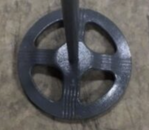 Vintage Spoked Base for Pipe Stand