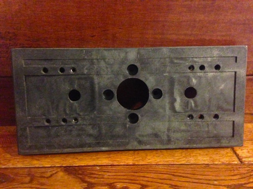 Double 2 Head Bracket Plate for Pipe Stand