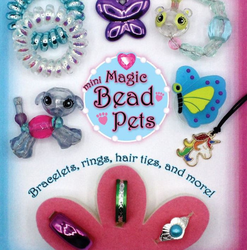 500 pieces - Mini Magic Bead Pets Mix in 1.1" Capsules includes Bracelets, Rings, Jewelry, Hair Ties, & more Free Display and Free Shipping!