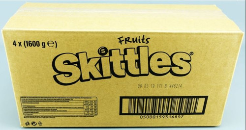 Skittles Vendor's Case of 40.5 pounds