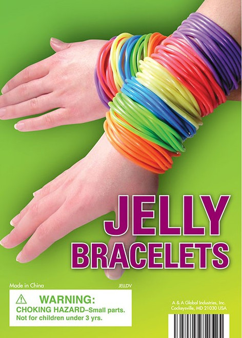 Jelly Bracelets 3 per Capsule 250 2" Capsules per case BIG Profit Item