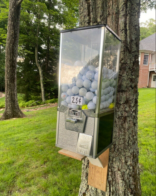 Golf Ball Vending Machine