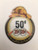 Authentic Inside the Globe Beaver Vending 50 cent Decal Sticker with .25 Arrows