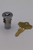 Lock and Key for most Oak Vista and Acorn Machines 1/4" Thread