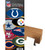 NFL Footbal Oval Stickers 300 per Box