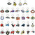 Full Set of 32 NFL Keychains