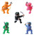 100 Mini NINJA Figurines FREE Shipping!