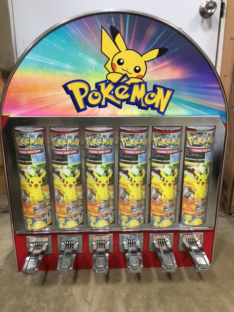 Sharp! Bubble 6 Selection Pokemon Card Trading Center Vending Machine