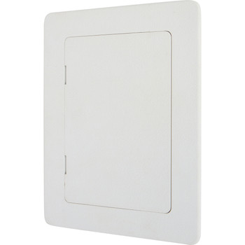 FORLAND Plumbing Access Panel for Drywall Ceiling White 10 x 10 inch Plastic Access Door Removable Hinged Wall Access Panel Reinforced Hinged Panel