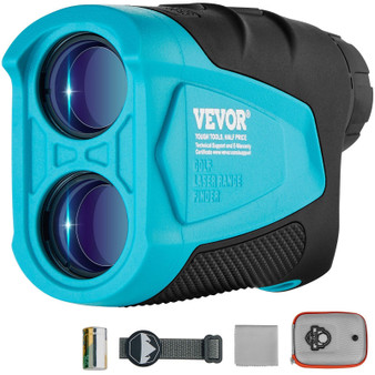 VEVOR Golf Rangefinder, 1000 Yards Laser Golfing Hunting Range Finder, 6X Magnification Distance Me