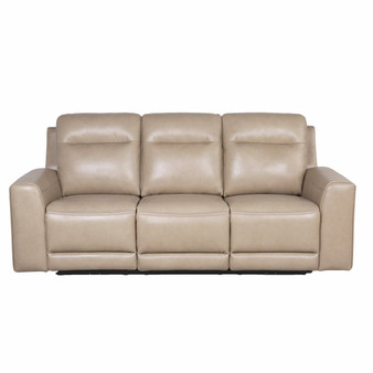 Transitional Leather Power Reclining Group - Style meets Comfort - Top-Grain Leather, Dual Power Fo