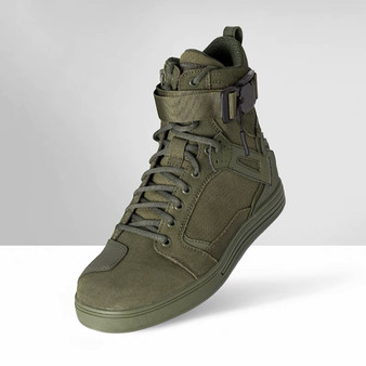 Color: Jungle green, Size: 38 - Snail Riding Motorcycle Riding Boots Breathable