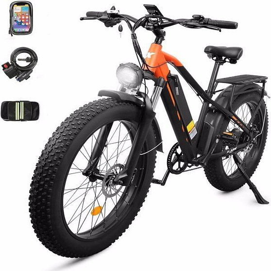 Electric Bike 1000W Motor Fat Tire 26x4 Mountain Bike