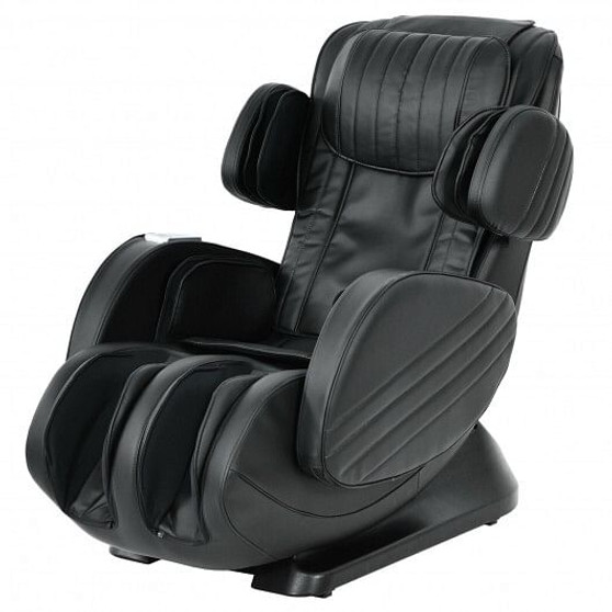 Soothe 07 - Massage Chair Recliner with SL Track Zero Gravity - Color: Black