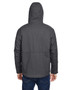 Men's Yukon Flex Stretch Canvas Hooded Jacket - CHARCOAL - S