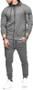 Mens 2 Piece Tracksuit Zipper Hoodie Pants Athletic Tracksuits Casual Hooded Outdoor Sport Suits