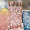 Libbey 5633/AB2X0F Hobstar 16 oz. Cooler Glass, Blush