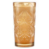 Libbey 5633/AC1Z1Z Hobstar 16 oz. Cooler Glass, Topaz