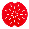 Cambro 6RGSFPDPP266 FreshPro CamRounds 6 & 8 Qt. Drain Shelf, Red - 6/Case