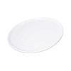Carlisle 5300002 Stadia 10-1/2" Dinner Plate, Melamine, White - 12/Case
