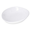 Carlisle 5300302 Stadia 8-1/2" Oblong Pasta Plate, Melamine, White - 12/Case