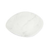 Carlisle 5310237 Ridge 13" Oblong Platter, Melamine, Marble - 6/Case