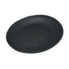 Carlisle 5310738 Ridge 10-1/2" Freeform Dinner Plate, Melamine, Slate - 12/Case
