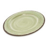 Carlisle 5400146 Mingle 11" Dinner Plate, Melamine, Jade - 12/Case