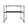 Eastern Tabletop RN904SS Ryze Adjustable 32-1/2"H, 37"H, and 41-5/8"H Nesting Table Frame