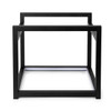 Eastern 834LB Lighted Levels 11-3/8"H Tall Square LED Lit Riser Stand, Black, SS