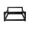 Eastern 835NB Lighted Levels 6"H Short Square Riser Stand, Black, SS