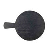 Tablecraft 12456 Onyx 12" Serving Paddle, Melamine, Black