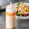 Tablecraft 13084 "Chipotle Ranch" Bottle Band, Orange, Silicone