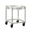 New Age 98716 80 Qt. Mixing Bowl Dolly, Aluminum