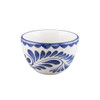 Steelite A120P079 Puebla by Anfora 6 oz. Round Bouillon Cup, China, Blue - 24/Case