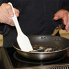 Matfer Bourgeat 113501 Exoglass 13-3/4" High Temp Flat Beveled Spatula, White